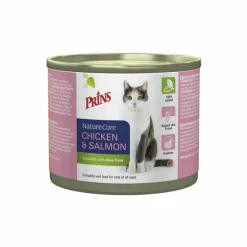 Prins NatureCare Kattenvoer Kip & Zalm 200 gr