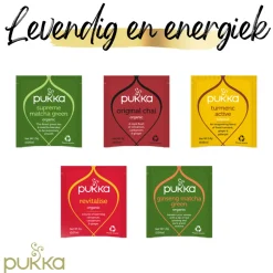Pukka Thee Active Kruidenthee Geschenkset 45 stuks
