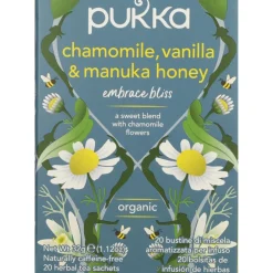 Pukka Thee Chamomile, Vanilla en Manuka Honey 20 stuks