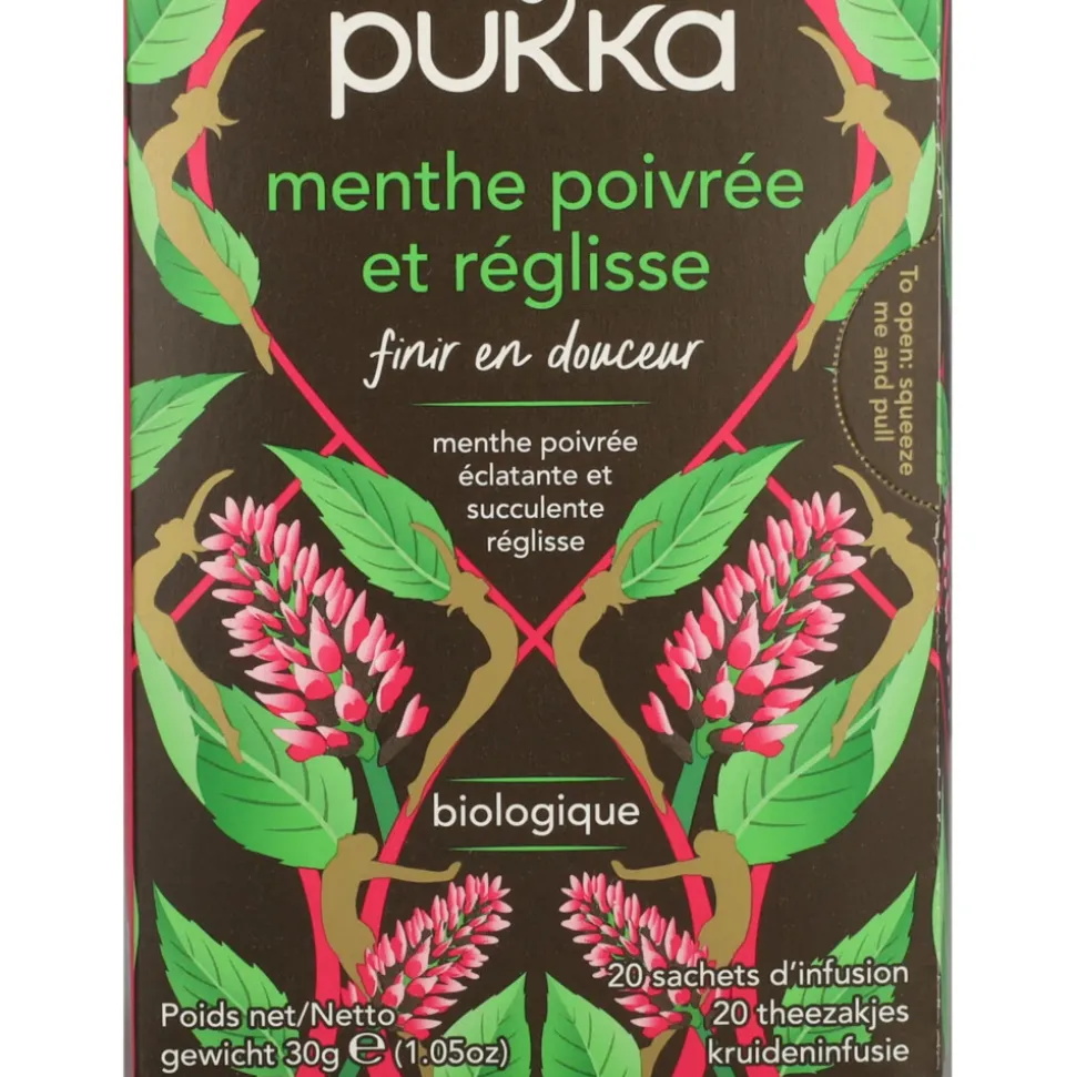 Pukka Thee Peppermt Licorce 20 stuks