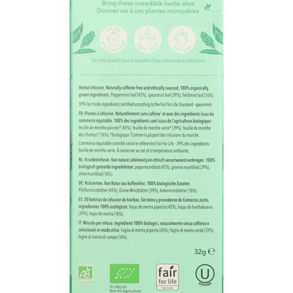 Pukka Thee Three Mint 20 stuks