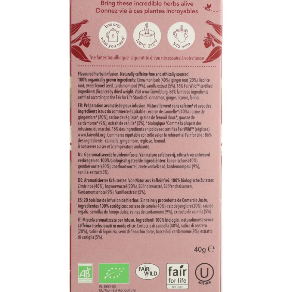 Pukka Thee Vanilla Chai 20 stuks