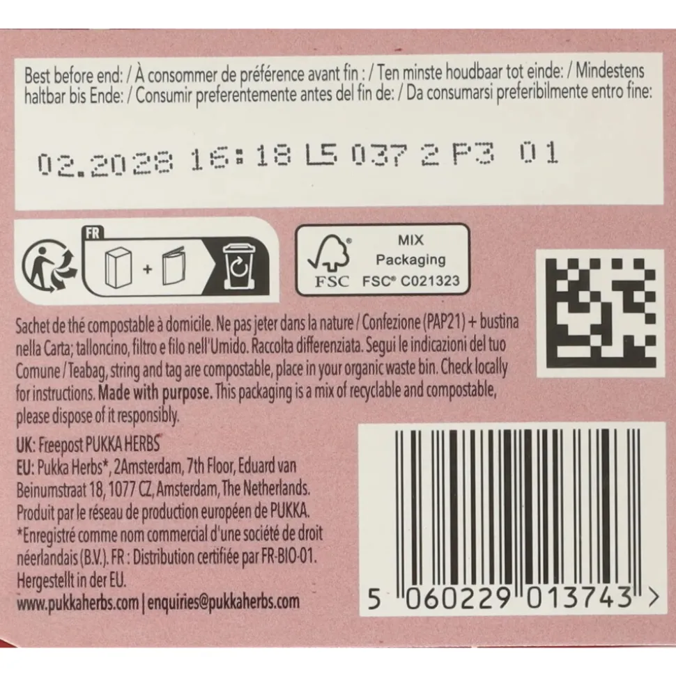 Pukka Thee Vanilla Chai 20 stuks