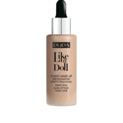PUPA Milano Like a Doll Make-Up Fluid 030 Natural Beige 30 ml