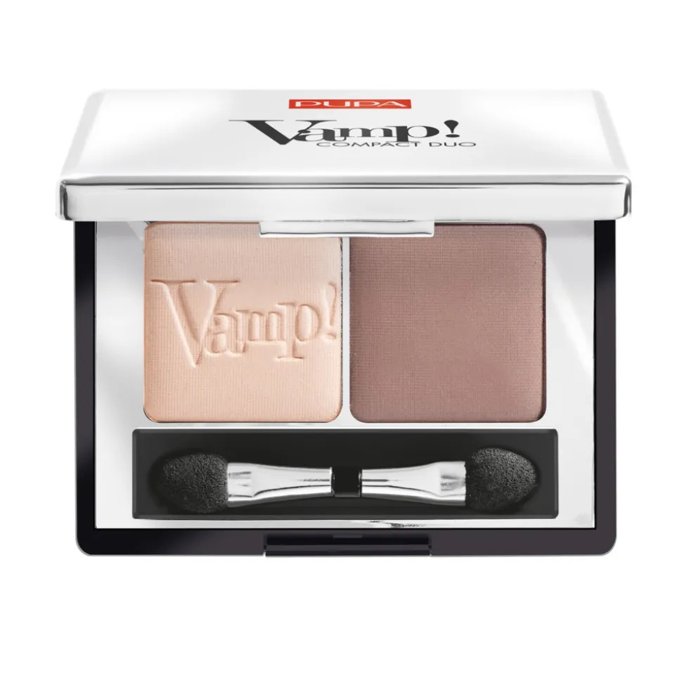 PUPA Milano Vamp! Compact Duo Oogschaduw 005 Milk Chocolate 2,2 gr