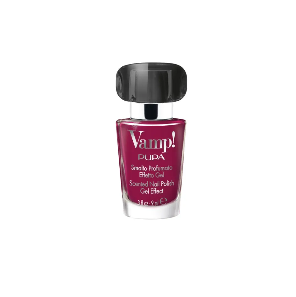 PUPA Milano VAMP! Scented Nail Polish Gel Effect 317 Hypnotic Cherry 9 ml