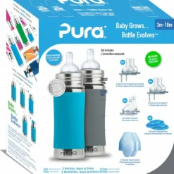 Pura Starterset Aqua en Grijs 325 ml