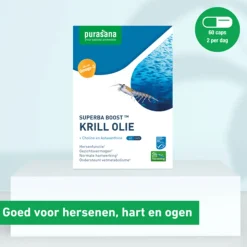 Purasana Krill Olie 60 Capsules