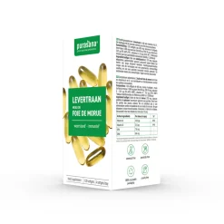Purasana Single Extracts Oils Levertraan Softgels 120 capsules