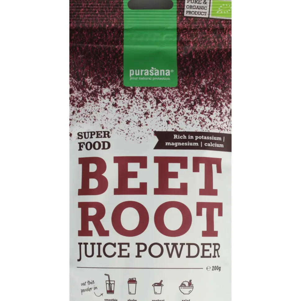Purasana Superfood Rode Bietensappoeder Bio 200 gr