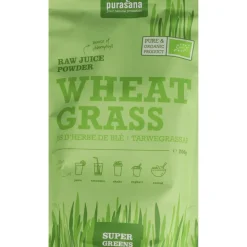 Purasana Tarwegras Juice Poeder Biologisch 200 gr