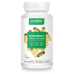 Purasana Vegan Omega-3 30 softgels