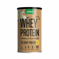 Purasana Whey Protein Powder Vanille 400 gr