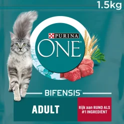 Purina ONE Adult Rund - Volkoren Granen 1,5 kg