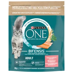Purina ONE Adult Zalm - Volkoren Granen 800 gr