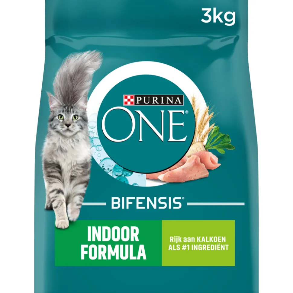 Purina ONE Indoor Kalkoen 3 kg