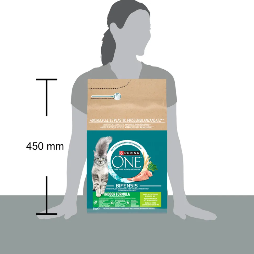 Purina ONE Indoor Kalkoen 3 kg