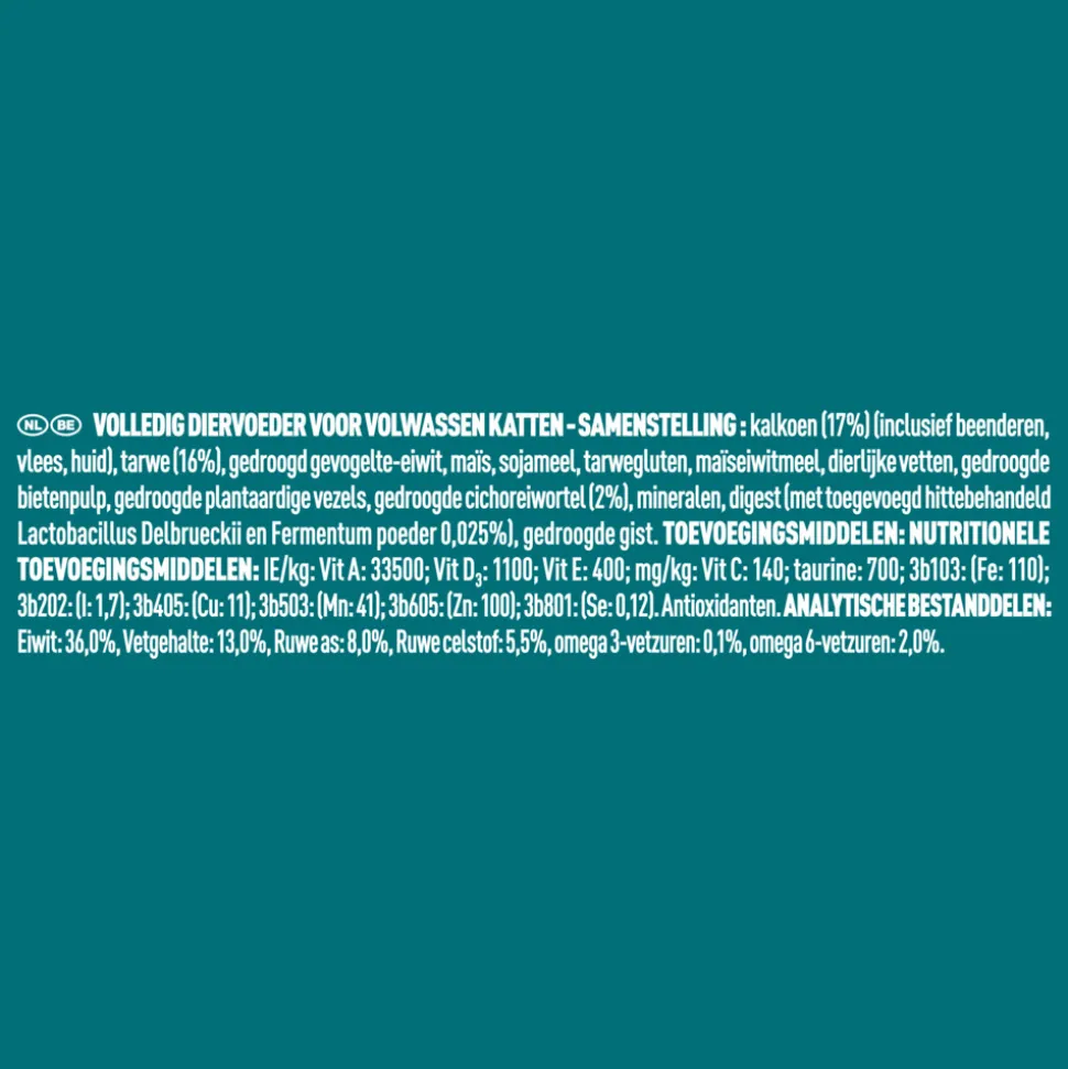 Purina ONE Indoor Kalkoen 3 kg