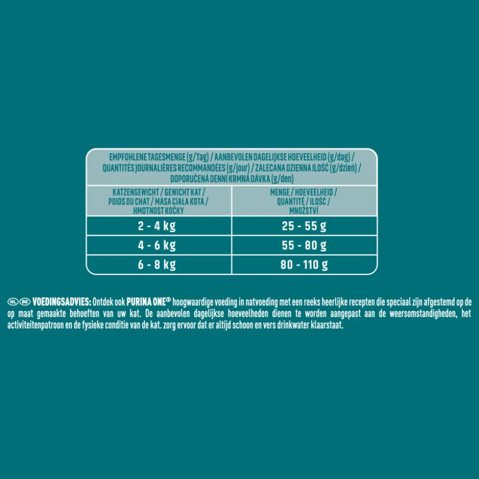 Purina ONE Indoor Kalkoen 3 kg