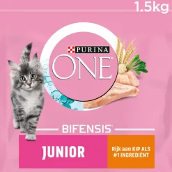 Purina ONE Junior Kip - Volkoren Granen 1,5 kg