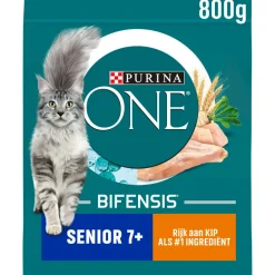 Purina ONE Senior Kip - Volkoren Granen 800 gr