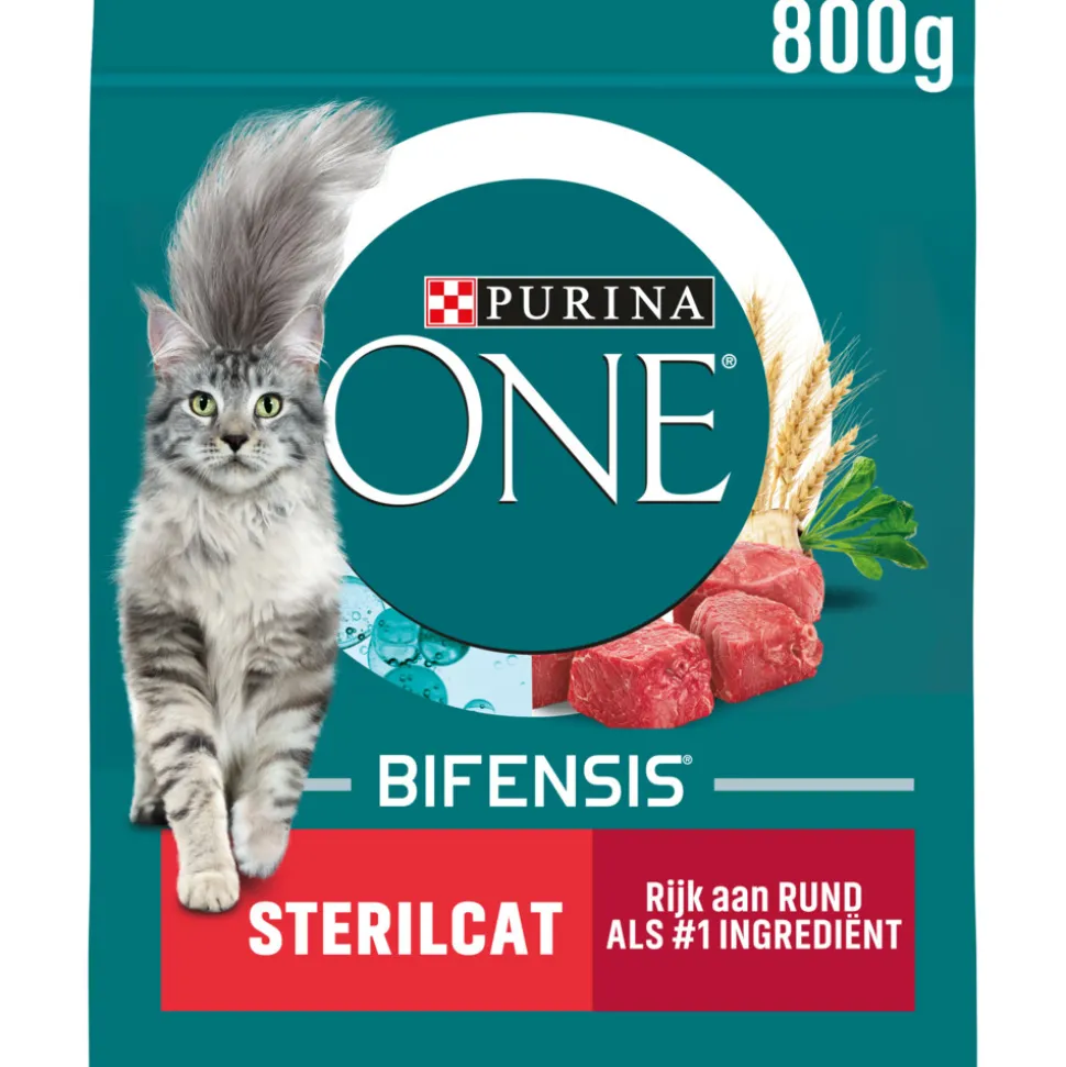 Purina ONE Sterilcat Rund - Tarwe 800 gr
