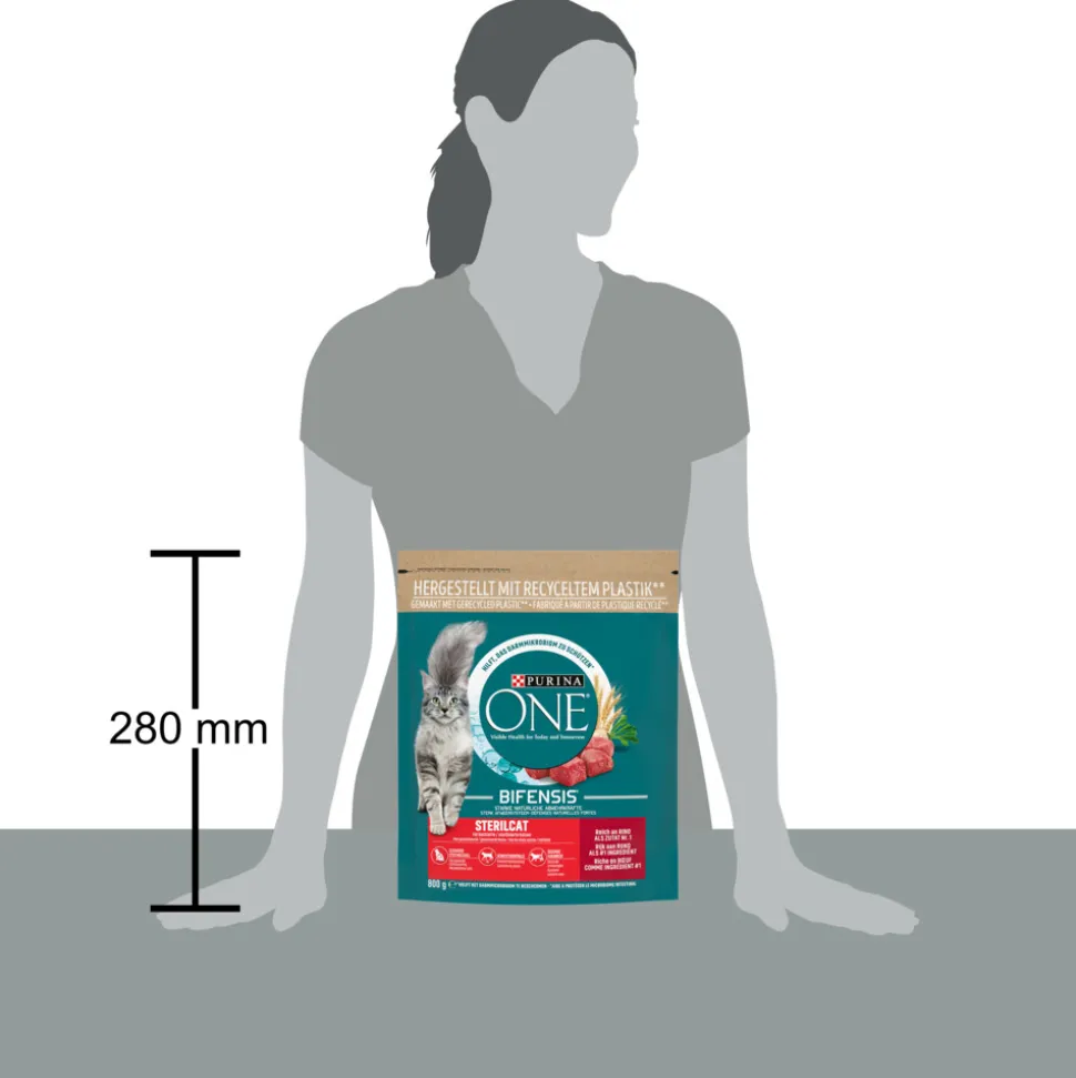 Purina ONE Sterilcat Rund - Tarwe 800 gr