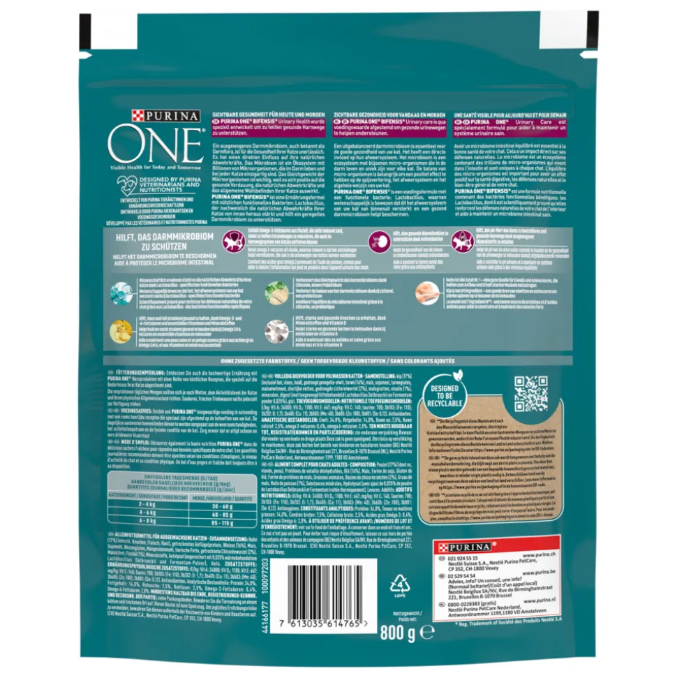 Purina ONE Urinary Care Kip 800 gr