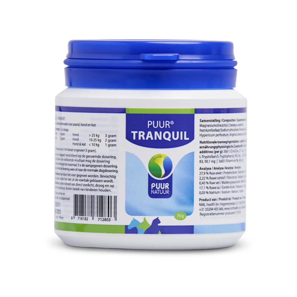 PUUR Tranquil Hond & Kat & Paard 75 gr