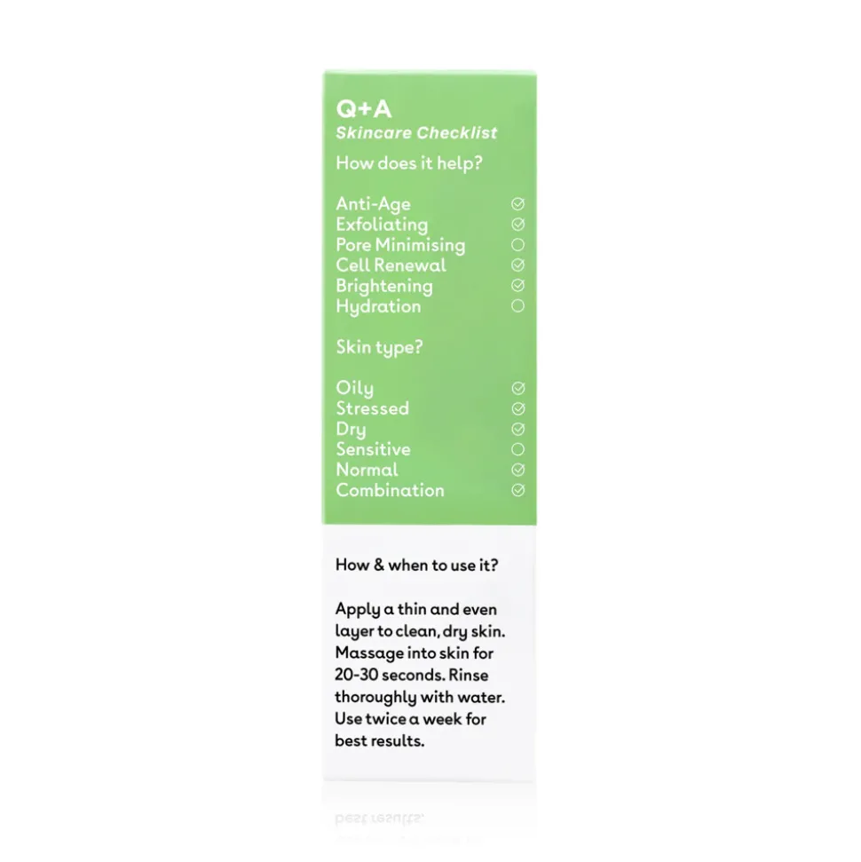 Q+A Apple AHA Exfoliating Gel 75 ml
