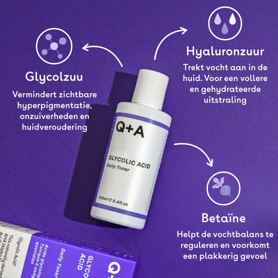 Q+A Glycolic Acid Daily Toner 100 ml