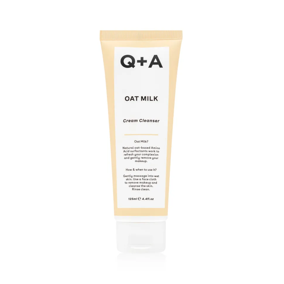 Q+A Oat Milk Cream Cleanser 125 ml