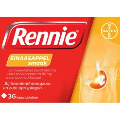 Rennie Sinaasappel 36 tabletten