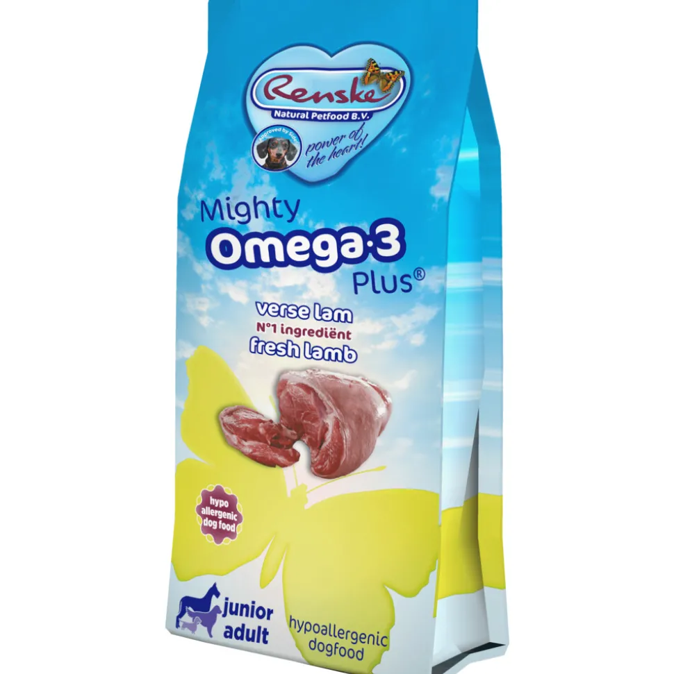 Renske Mighty Omega-3 Plus Hondenvoer Lam 12 kg