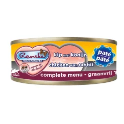 Renske Paté Kattenvoer Nat Kip - Konijn 70 gr
