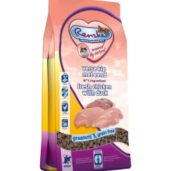 Renske Super Premium Senior Kattenvoer Kip & Eend 1,5 kg