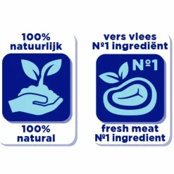 Renske Vers Gestoomd Complete Menu Hondenvoer Nat Kerstdiner Kalkoen - Cranberry 395 gr