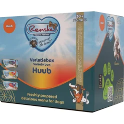 Renske Vers Variatiebox Hondenvoer Nat Huub 30 x 95 gr
