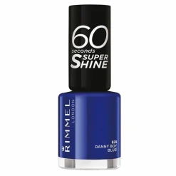 Rimmel 60 Seconds Supershine Nagellak 828 Danny Boy, Blue! 8 ml
