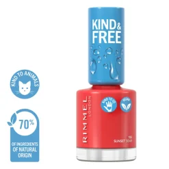 Rimmel KIND & FREE Vegan Nagellak 155 Sunset Soar 8 ml