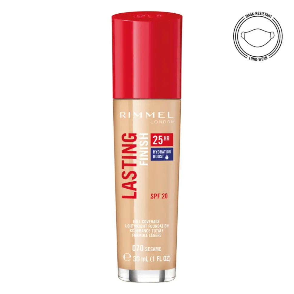 Rimmel Lasting Finish 25H Foundation 070 Sesame