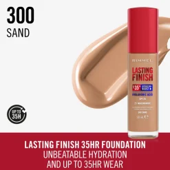 Rimmel Lasting Finish 35H Foundation Sand 300 30 ml