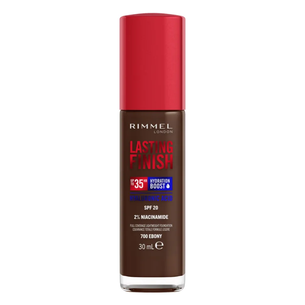 Rimmel Lasting Finish 35H Foundation Ebony 700 30 ml