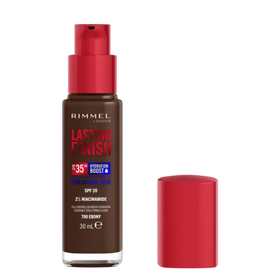 Rimmel Lasting Finish 35H Foundation Ebony 700 30 ml