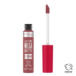 Rimmel Lasting Mega Matte Liquid Lipstick Rose & Shine ​210 7.4 ml