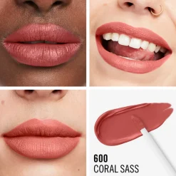 Rimmel Lasting Mega Matte Liquid Lipstick Coral Sass ​600 7.4 ml