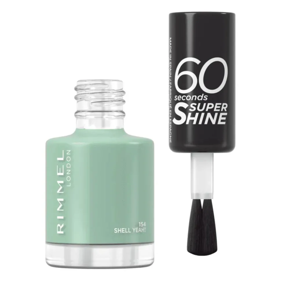 Rimmel London 60 Seconds SuperShine Nagellak 154 Shell Yeah! 8 ml