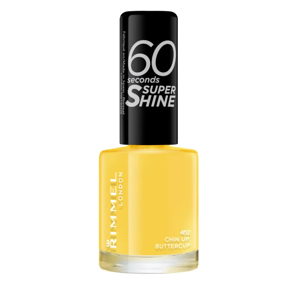 Rimmel Nagellak 60 Seconds SuperShine 452 Chin Up Buttercup 8 ml