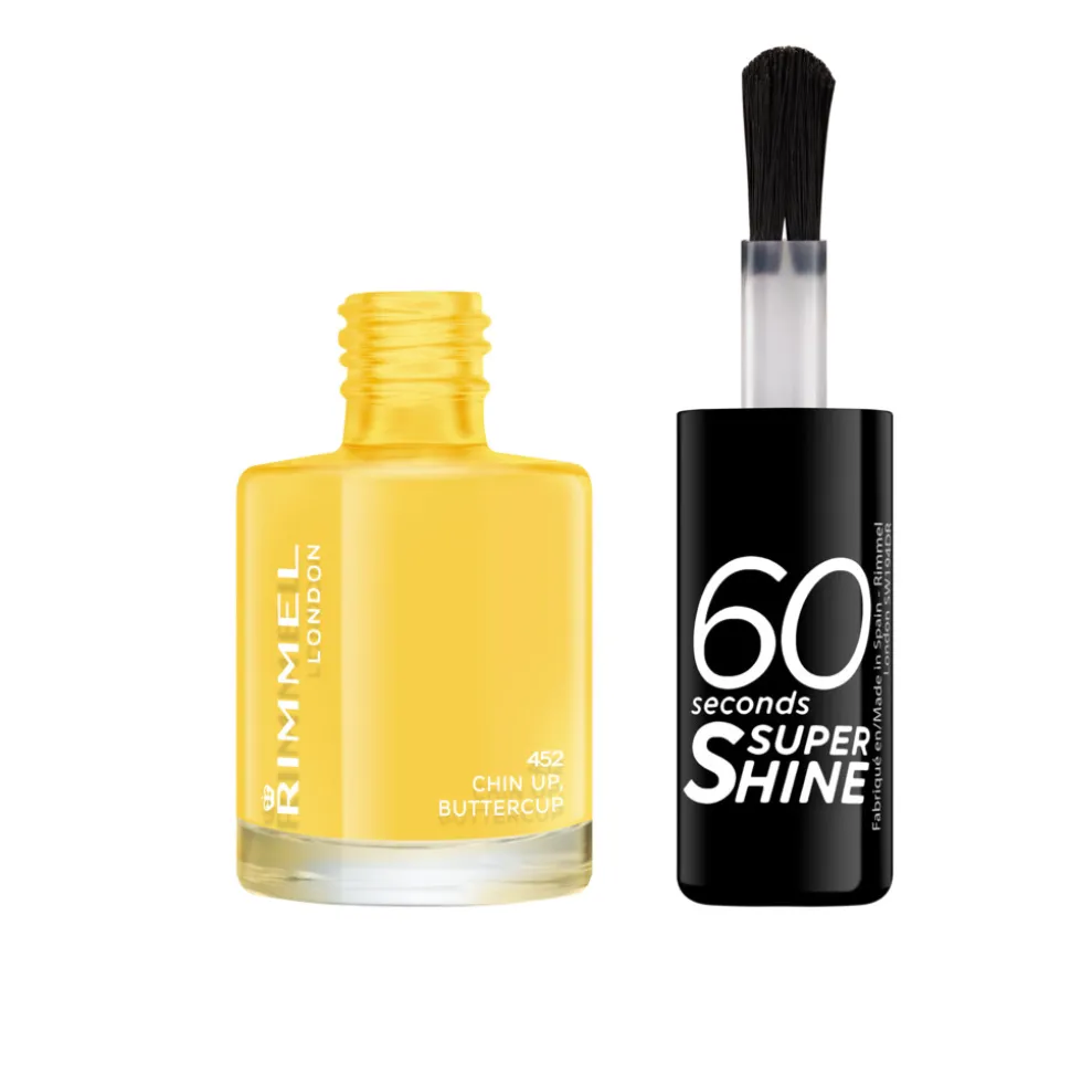 Rimmel Nagellak 60 Seconds SuperShine 452 Chin Up Buttercup 8 ml