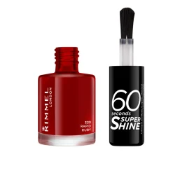 Rimmel Nagellak 60 Seconds SuperShine 320 Rapid Ruby 8 ml